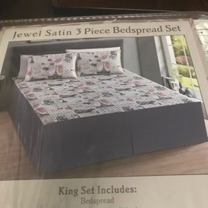Paris Bedspread Size King
